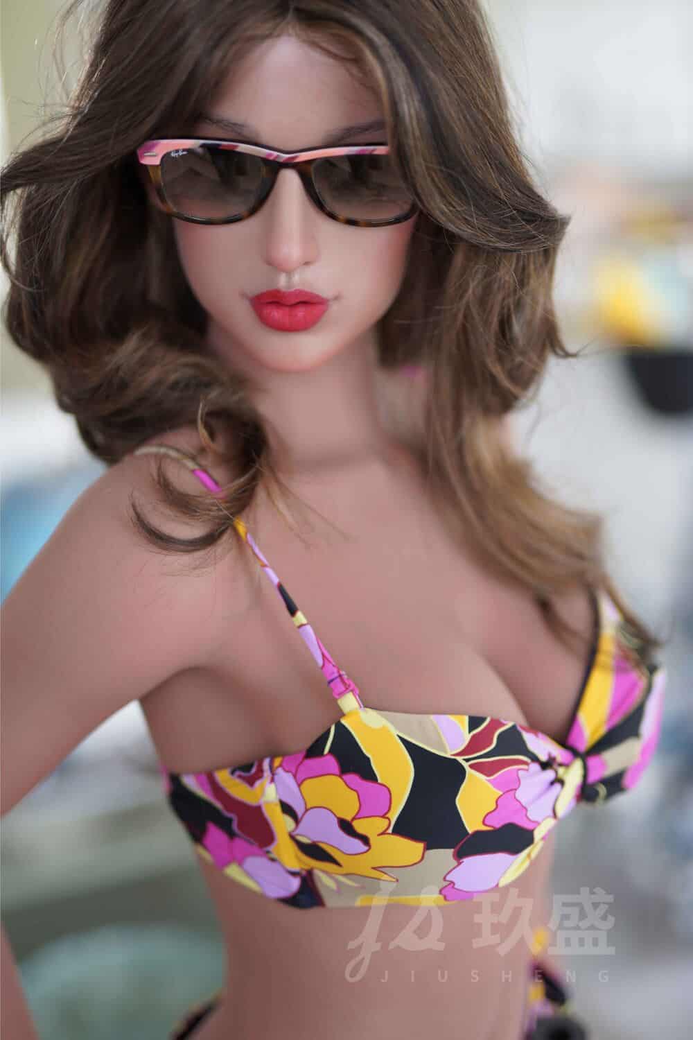 162cm/5ft4 E-cup Silicone Head Sex Doll – Gina - Image 16