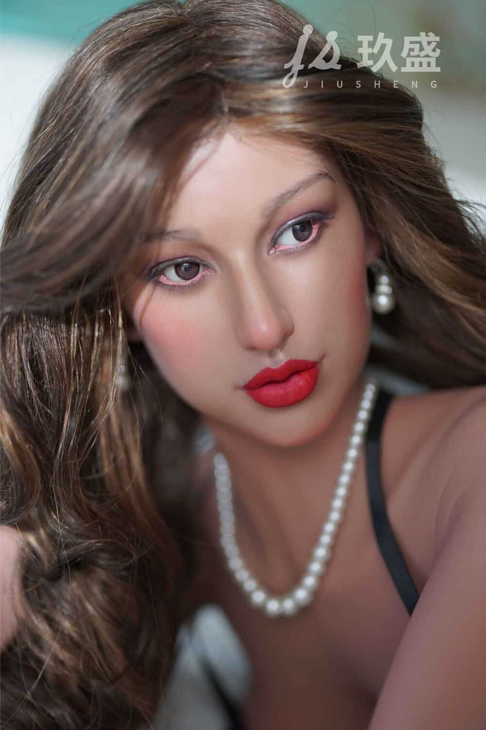 162cm/5ft4 E-cup Silicone Head Sex Doll – Gina - Image 6