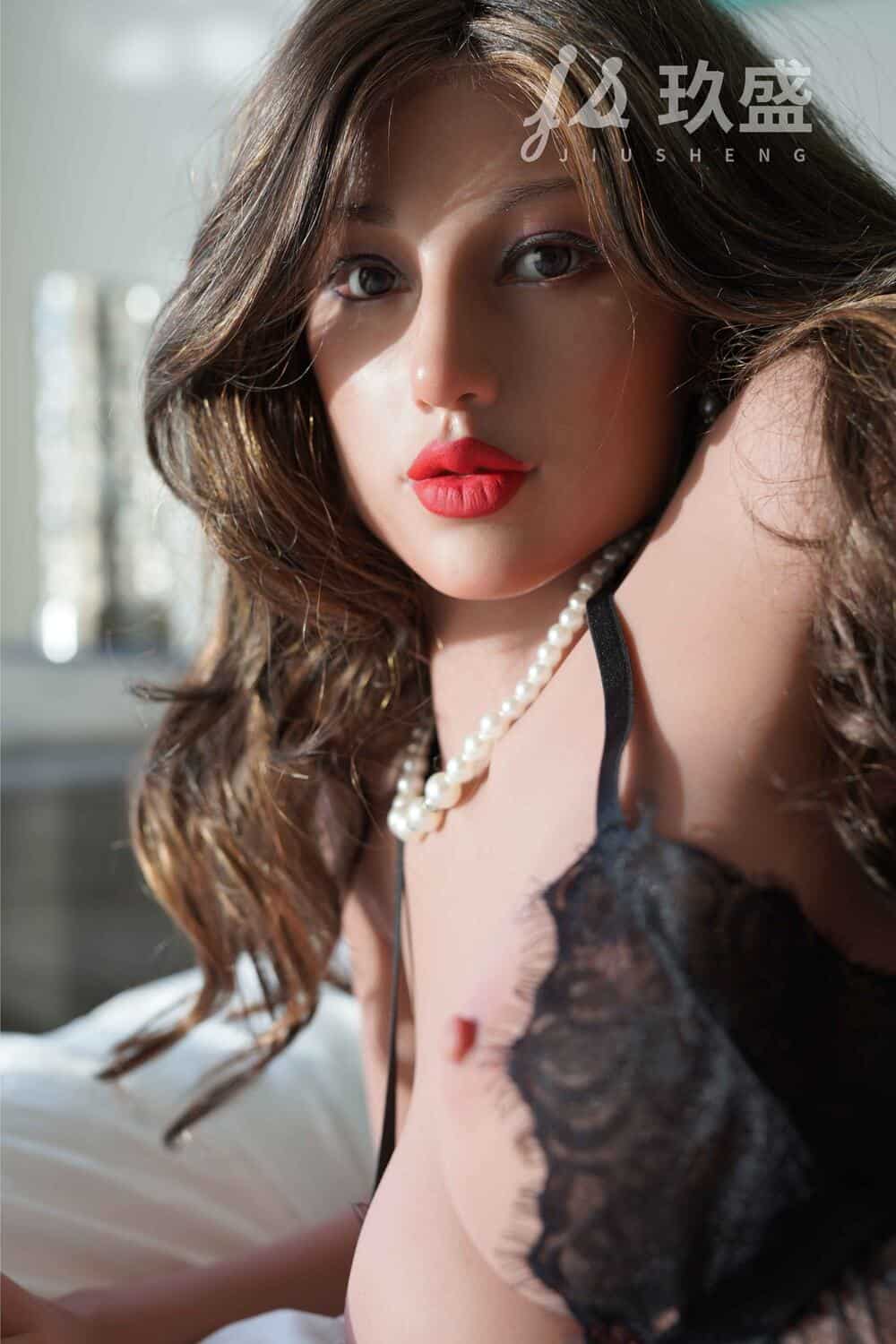 162cm/5ft4 E-cup Silicone Head Sex Doll – Gina - Image 16
