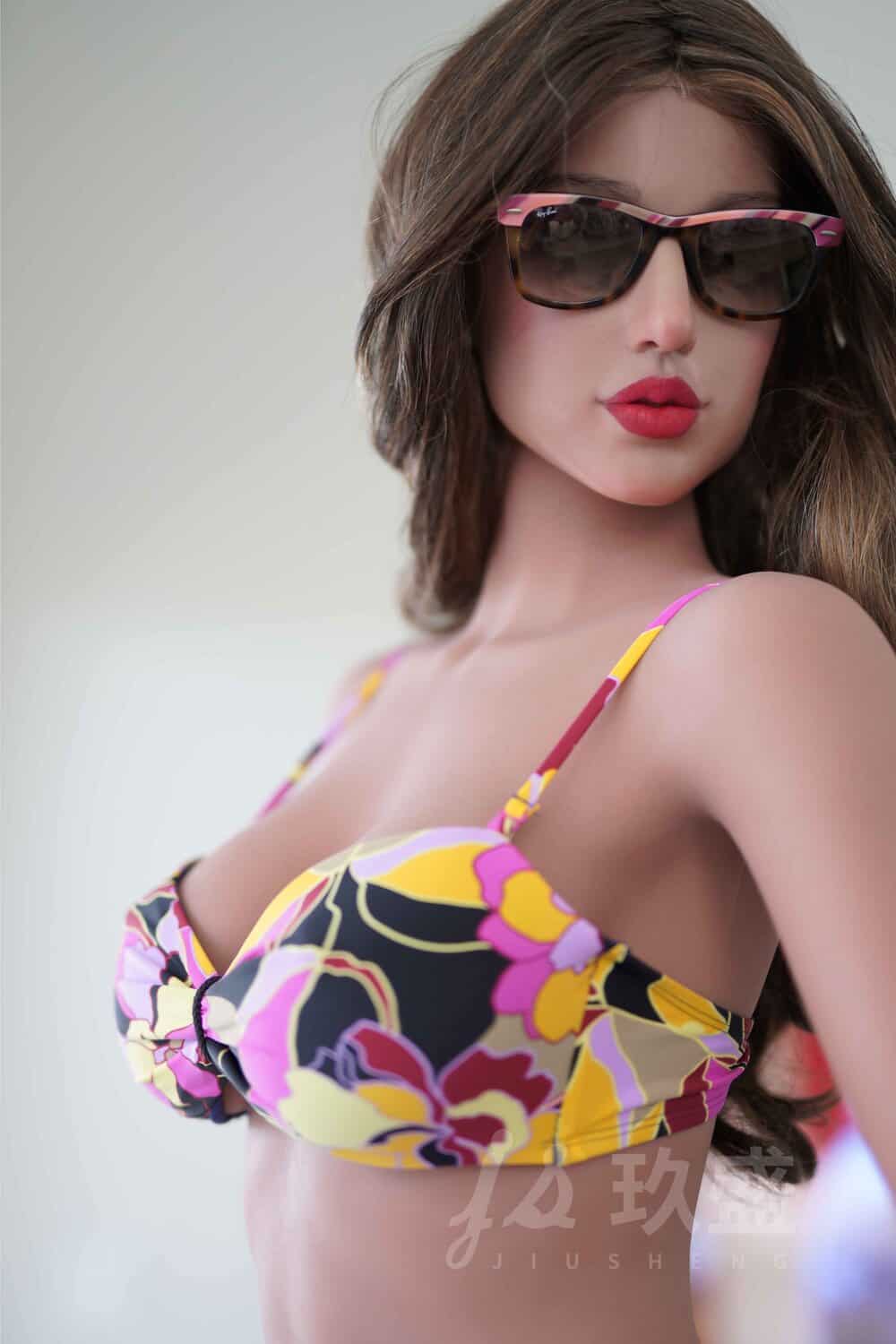 162cm/5ft4 E-cup Silicone Head Sex Doll – Gina - Image 4