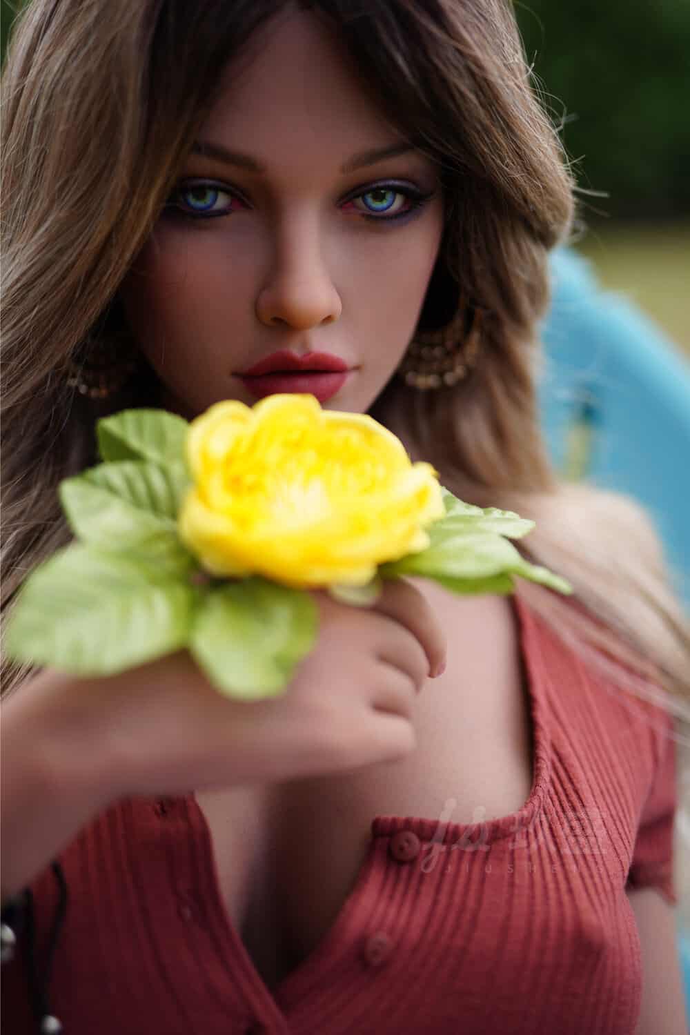 162cm/5ft4 E-cup Silicone Head Sex Doll – Lisa - Image 8