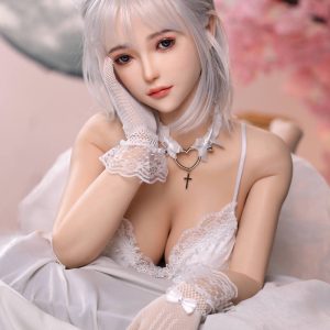 163cm/5ft4 F-cup Silicone Head Sex Doll – Peach