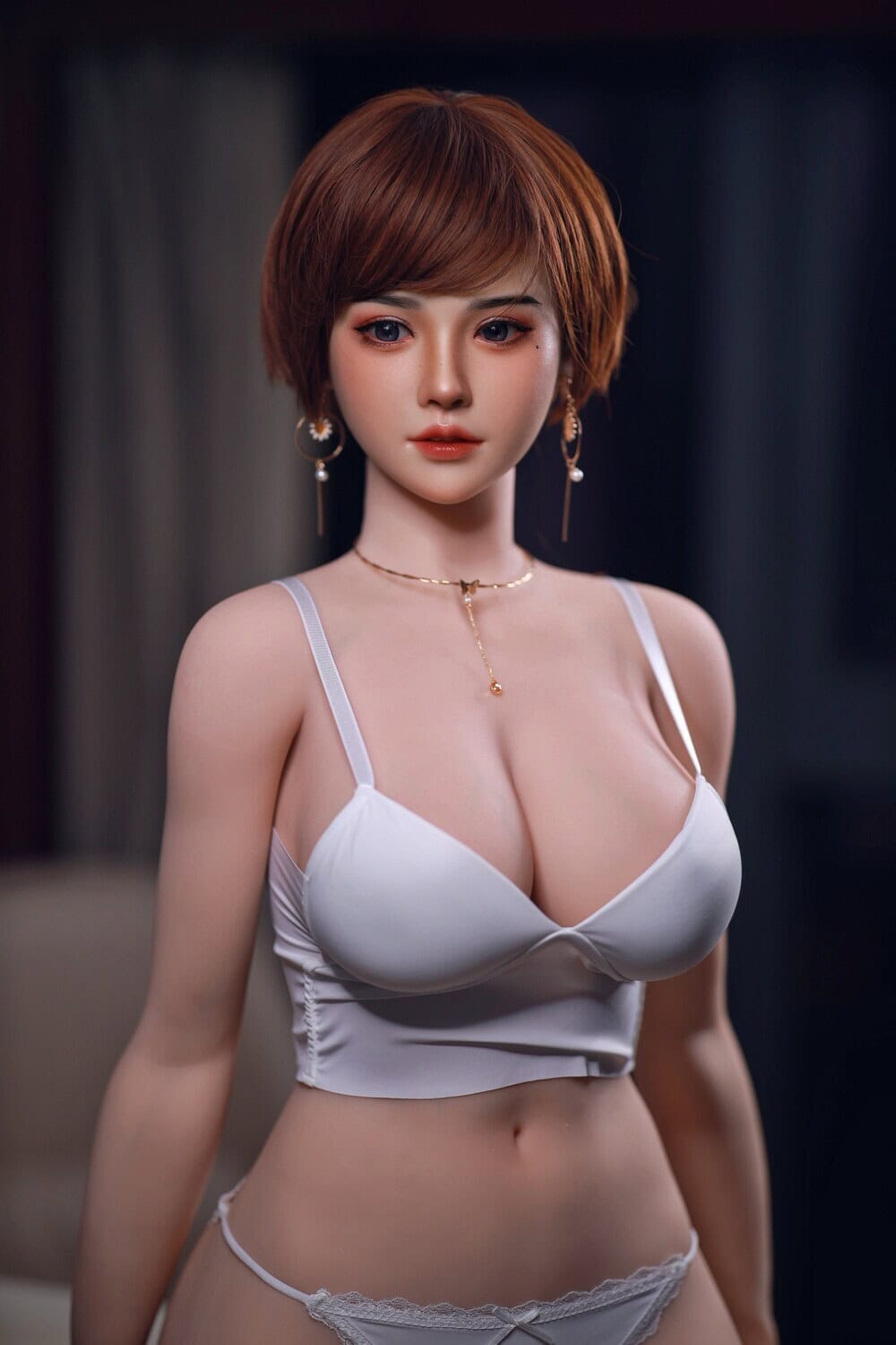 163cm/5ft4 K-cup Silicone Head Sex Doll – Yun Xi - Image 2