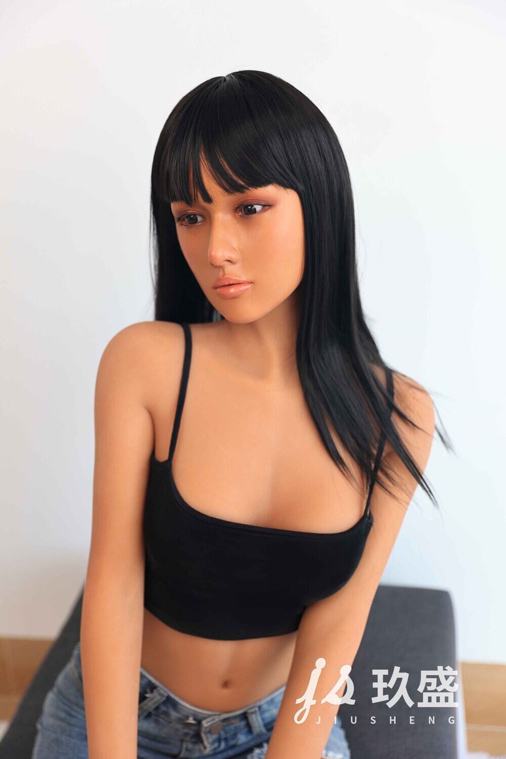 163cm/5ft4 F-cup Silicone Head Sex Doll – Amy - Image 12