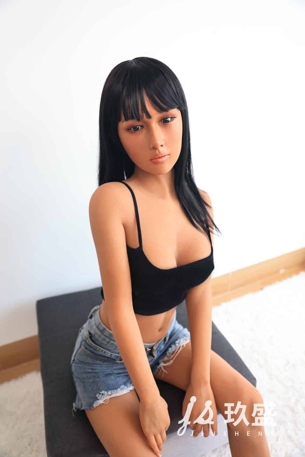 163cm/5ft4 F-cup Silicone Head Sex Doll – Amy - Image 13