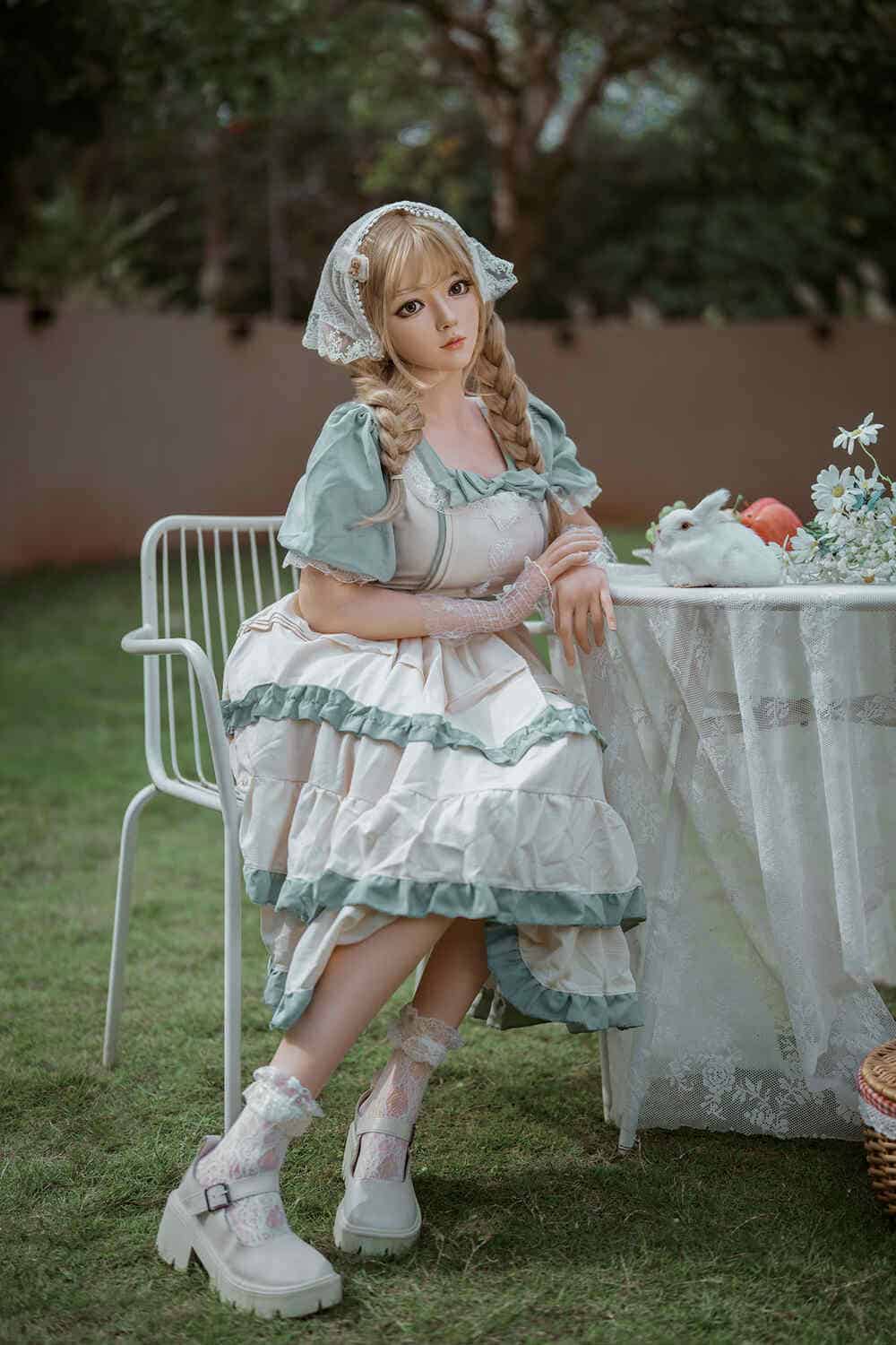 164cm/5ft5 D-cup Silicone Sex Doll – Linla - Image 9