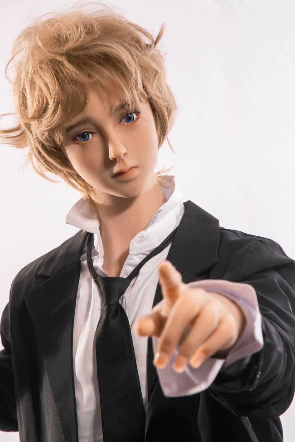 165cm/5ft5 Male TPE Sex Doll – Ming - Image 13