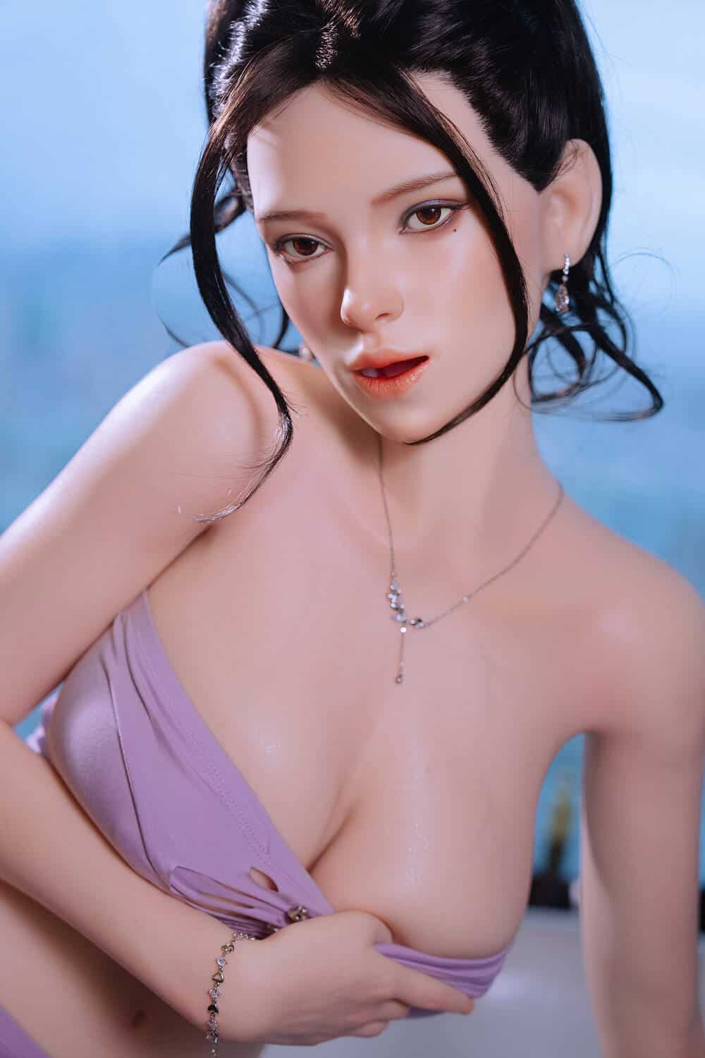 166cm/5ft5 D-cup Silicone Sex Doll – Fannie Sane - Image 7