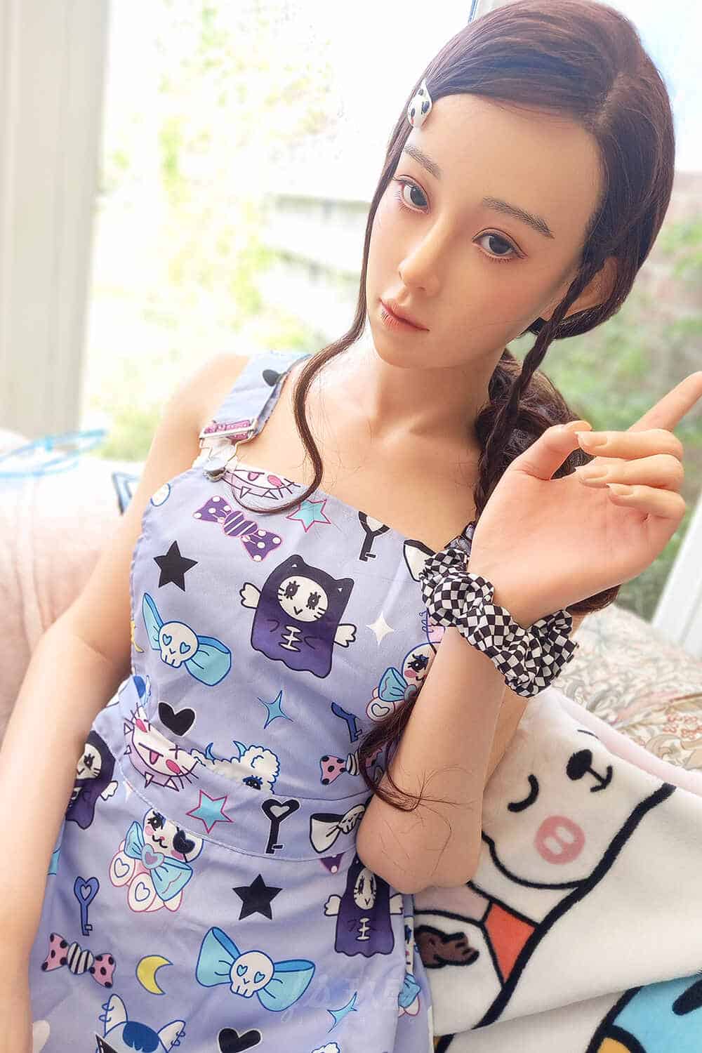168cm/5ft6 C-cup Silicone Sex Doll – Aki - Image 8