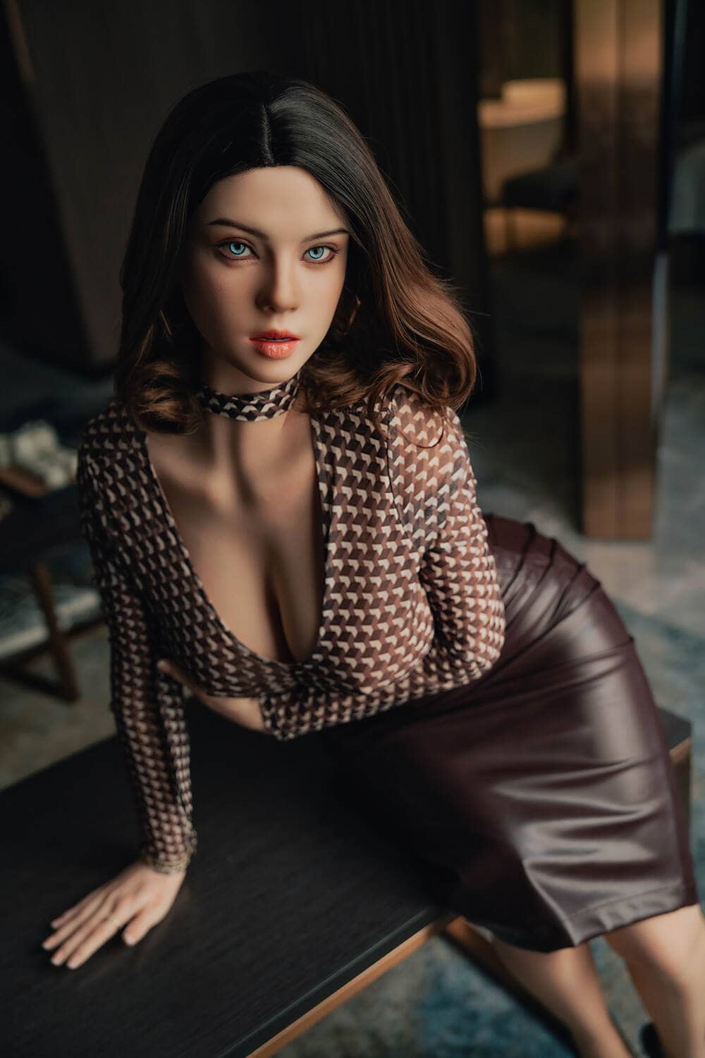 168cm/5ft6 D-cup Silicone Sex Doll – Movable Jaw Head M20 - Image 8