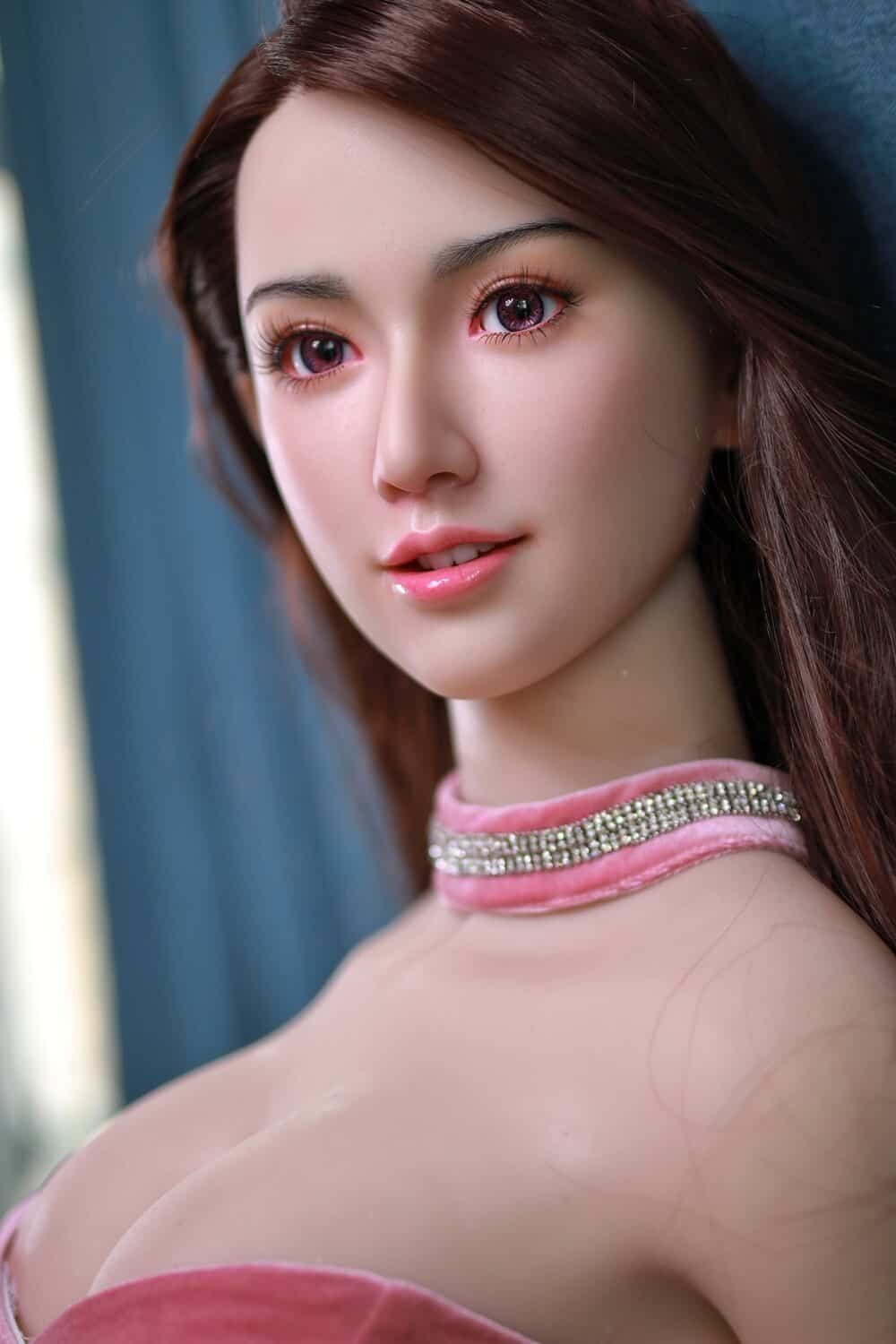 168cm/5ft6 D-cup Silicone Head Sex Doll – Zhilin - Image 3