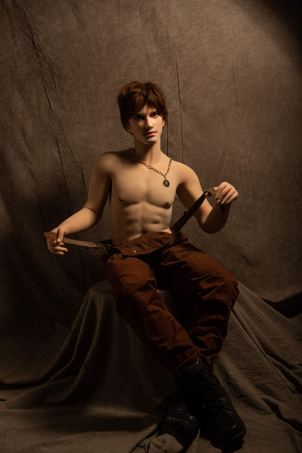 170cm/5ft7 Male Silicone Head Sex Doll – Zhou - Image 15