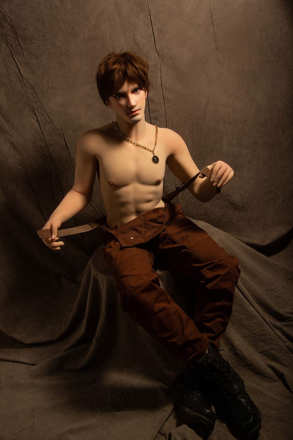 170cm/5ft7 Male Silicone Head Sex Doll – Zhou - Image 16