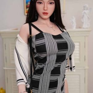 170cm/5ft7 D-cup Silicone Head Sex Doll – Lumi