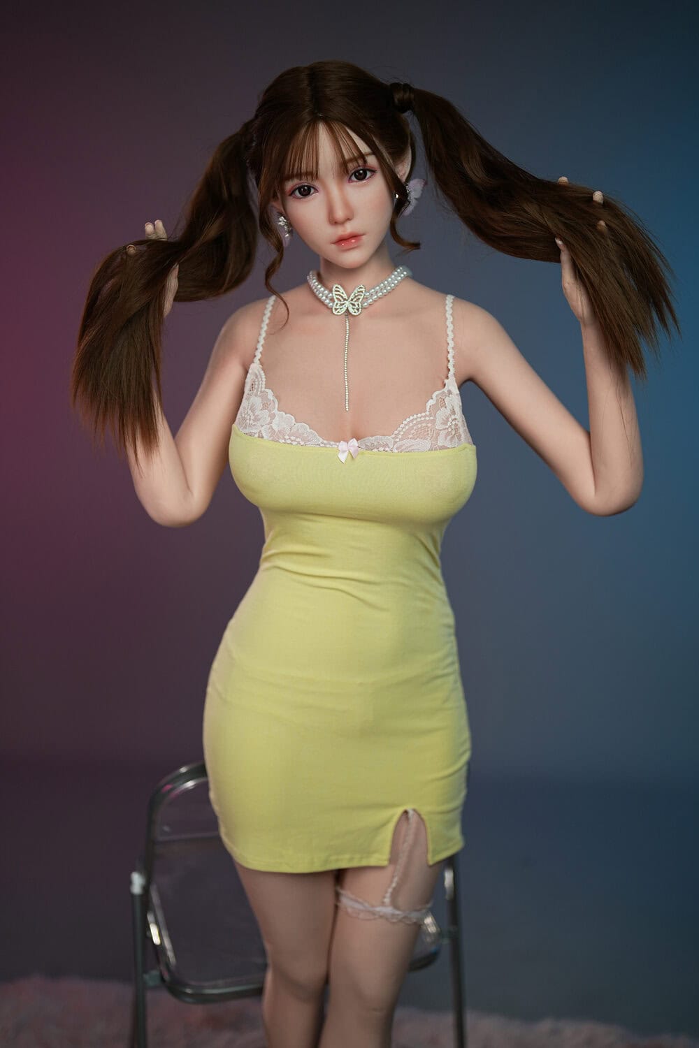 170cm/5ft7 D-cup Silicone Head Sex Doll – Shirki - Image 9