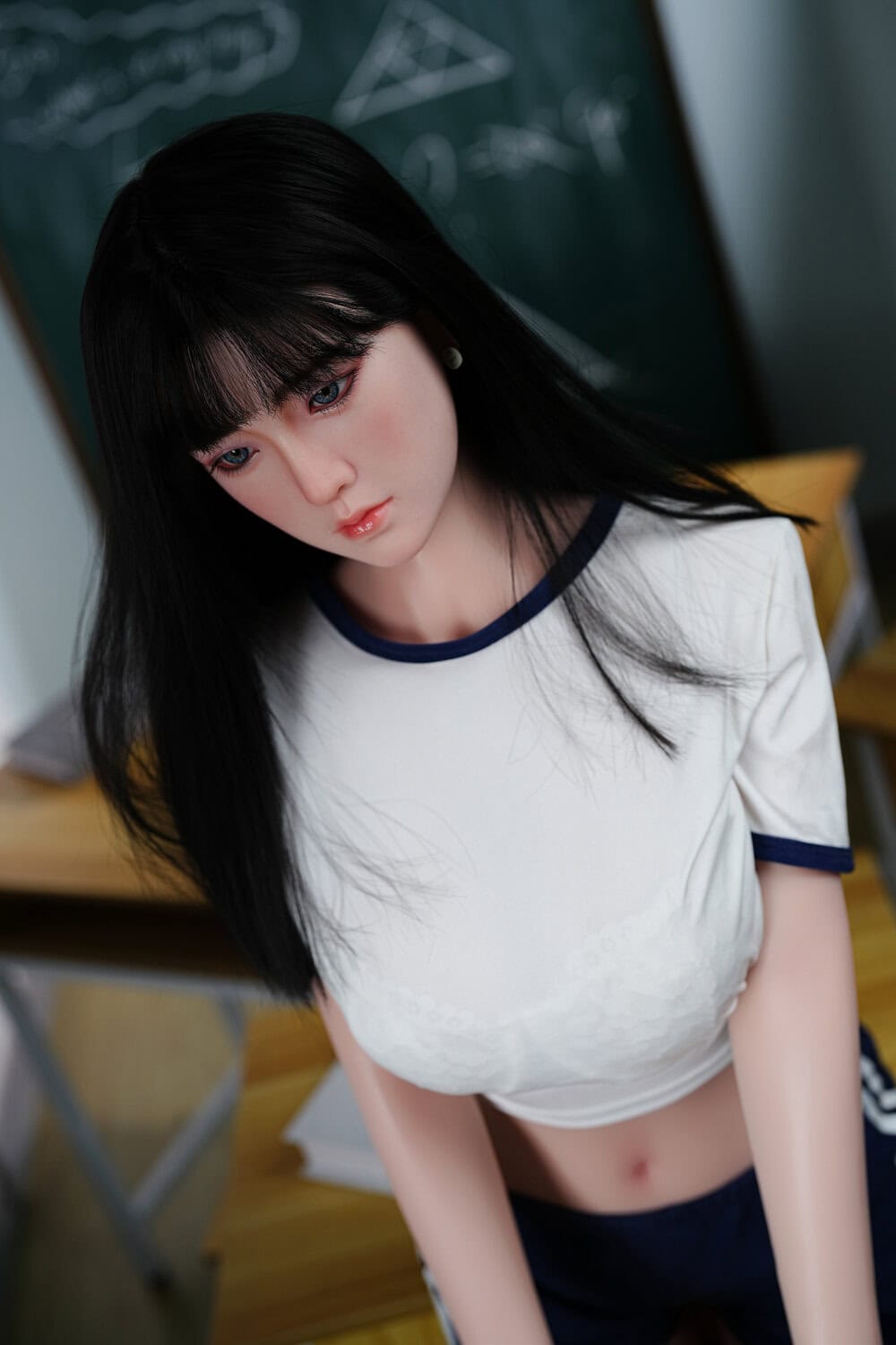 170cm/5ft7 D-cup Silicone Head Sex Doll – Sora - Image 12