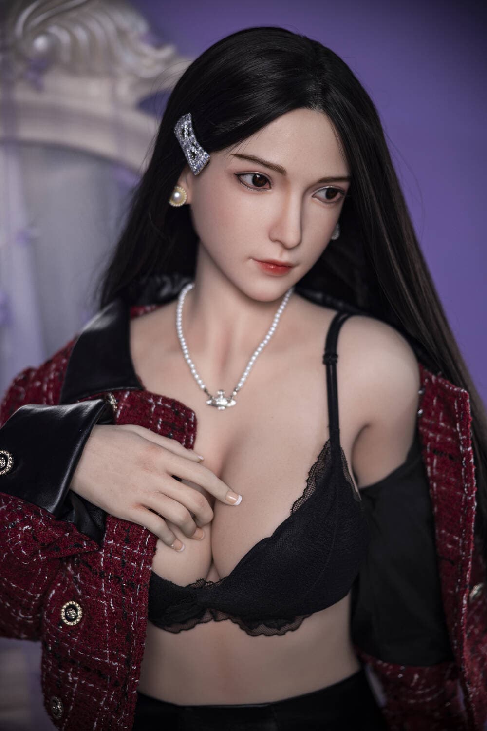 170cm/5ft7 D-cup Silicone Head Sex Doll – Tifa - Image 6