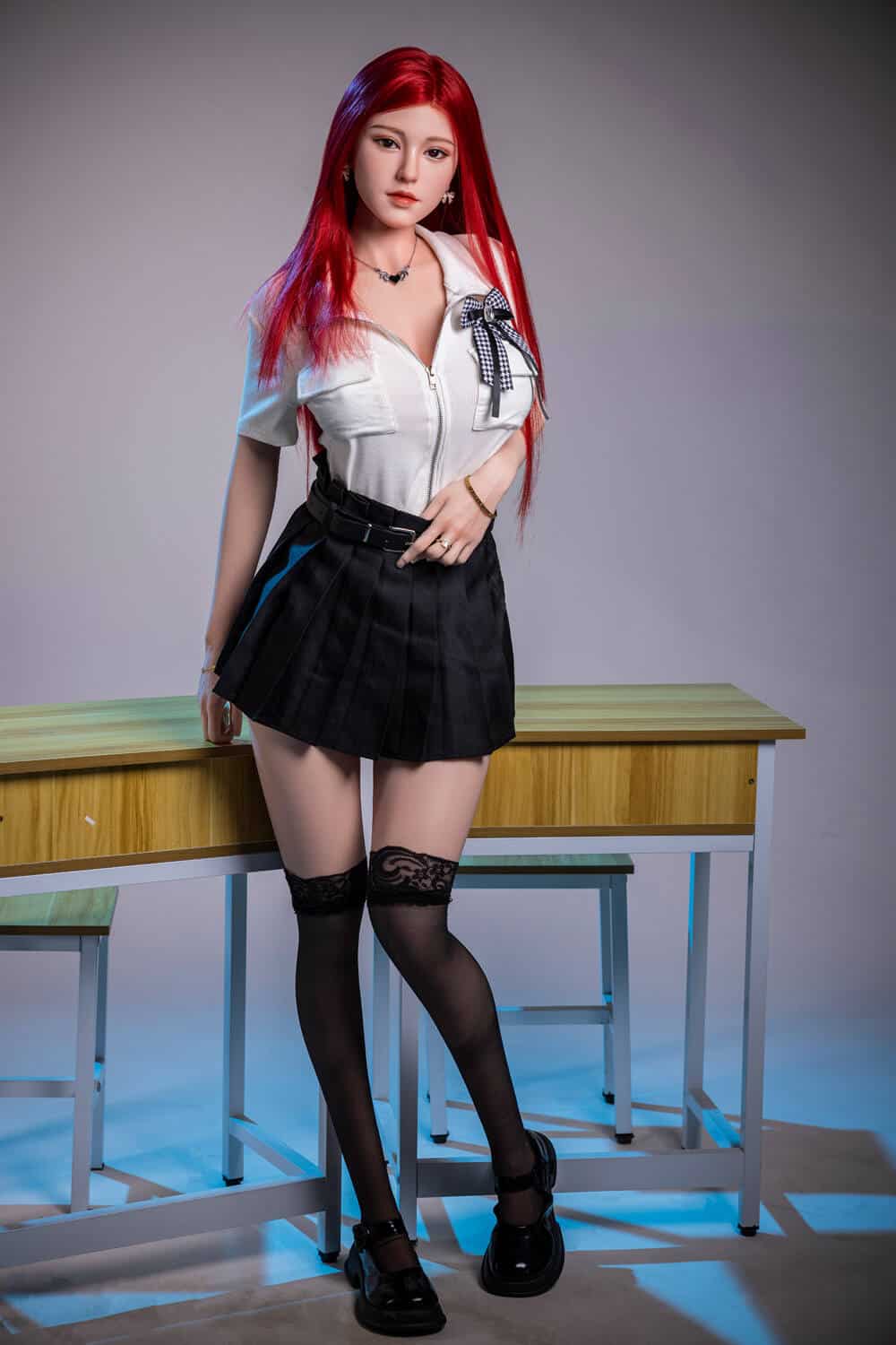 170cm/5ft7 D-cup Silicone Head Sex Doll – Yuma - Image 5