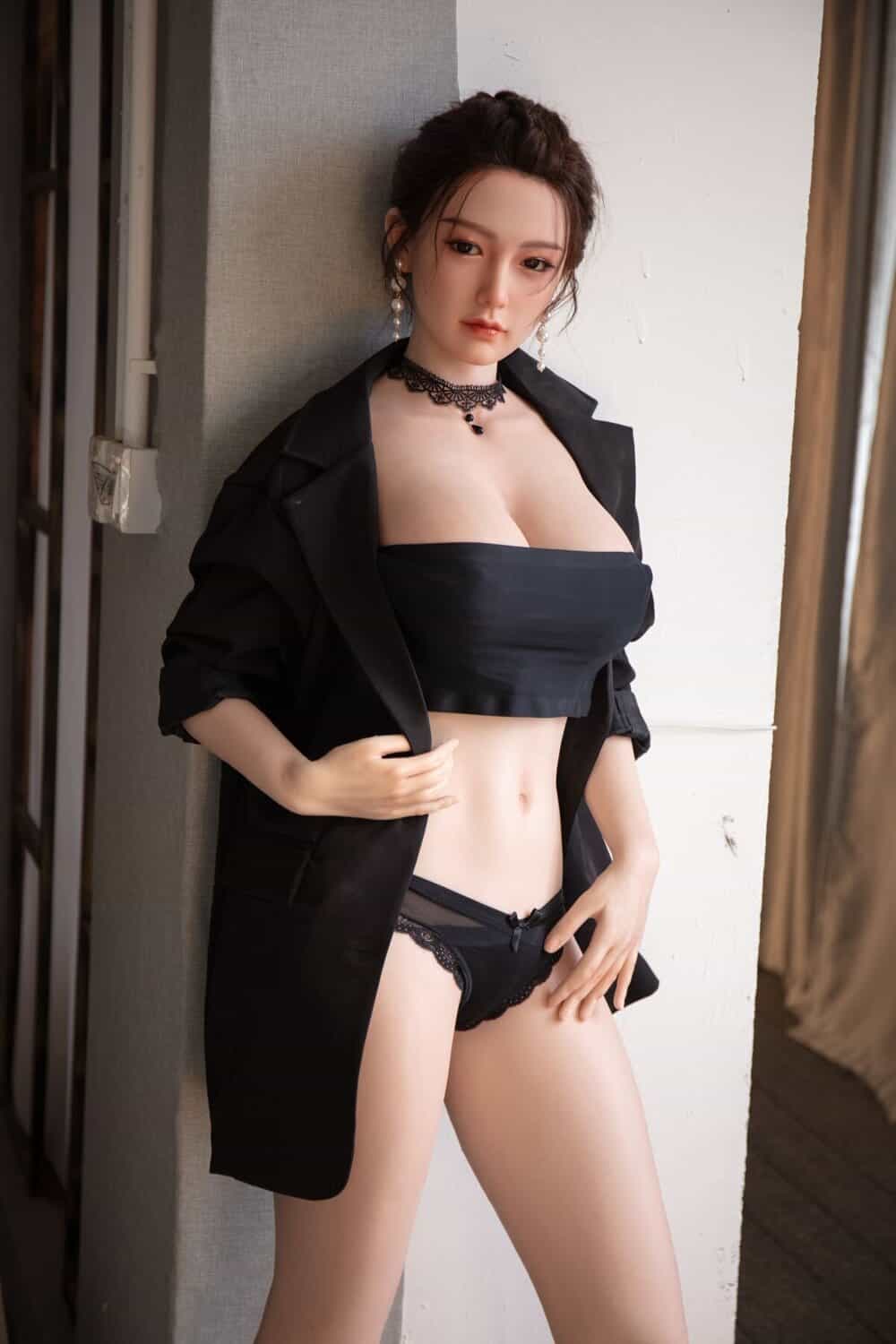 170cm/5ft7 D-cup Silicone Head Sex Doll – Asa - Image 7