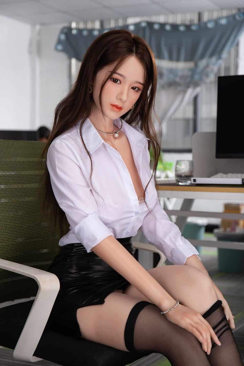 170cm/5ft7 D-cup Silicone Head Sex Doll – Ayami - Image 12