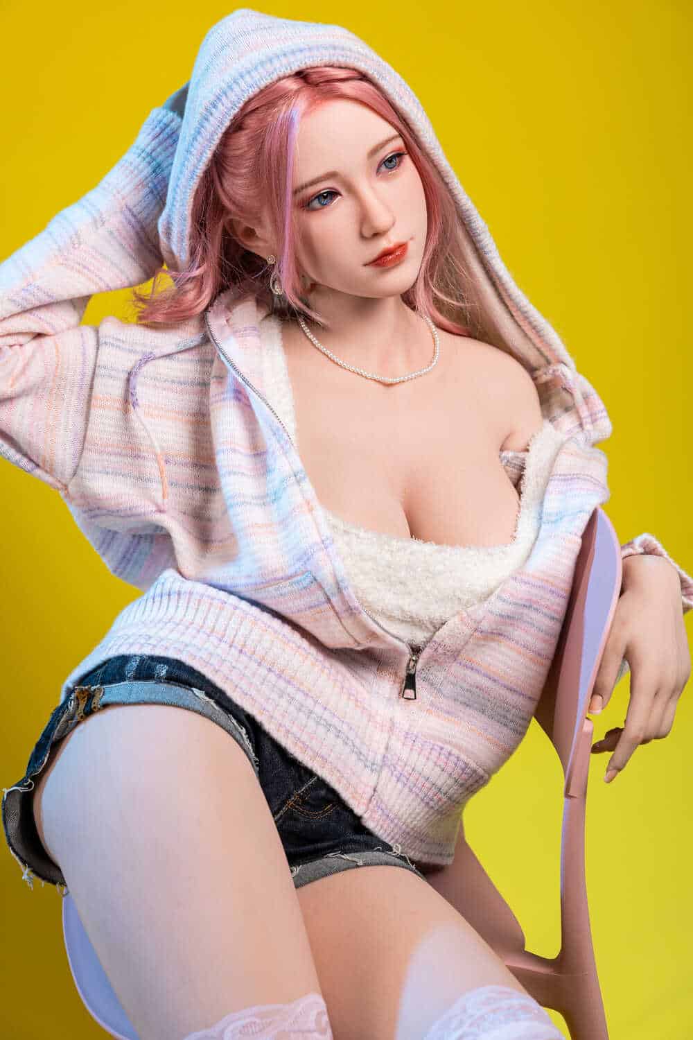 170cm/5ft7 D-cup Silicone Head Sex Doll – Boa - Image 5