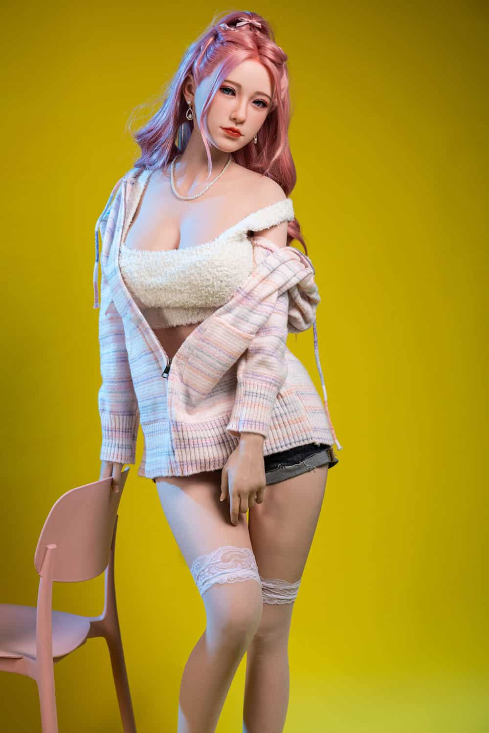170cm/5ft7 D-cup Silicone Head Sex Doll – Boa - Image 11