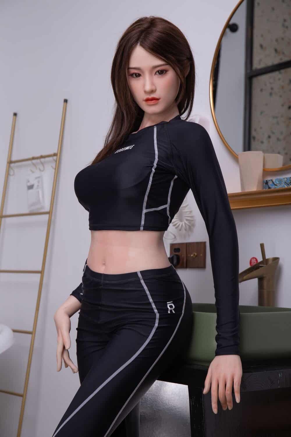 170cm/5ft7 D-cup Silicone Head Sex Doll – Mina - Image 6