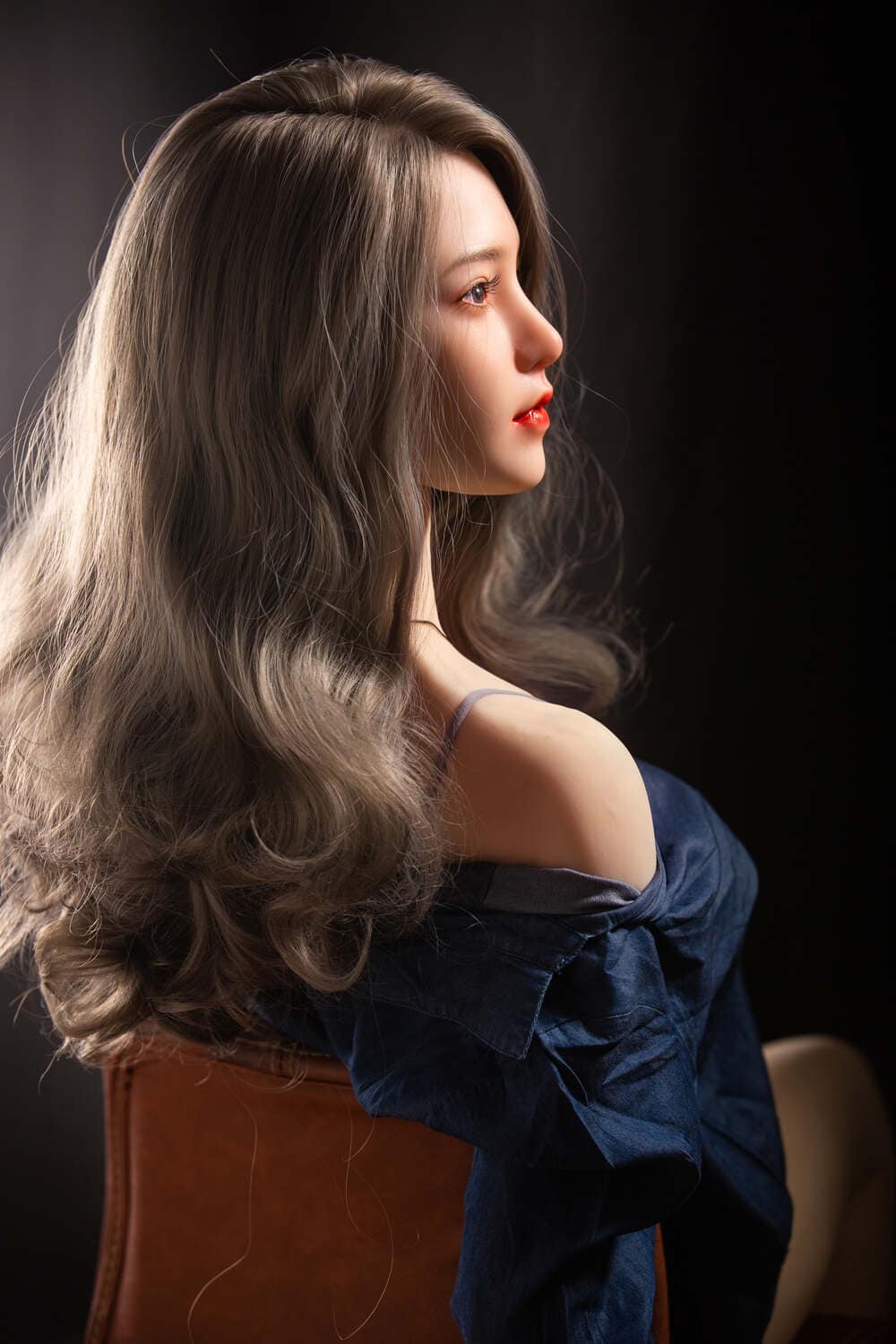 170cm/5ft7 H-cup Silicone Head Hair Implants Sex Doll – Djamila - Image 8