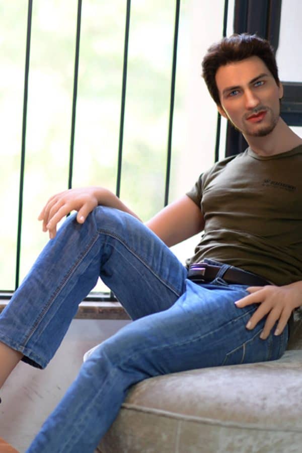 170cm/5ft7 Male Silicone Head Sex Doll – Claudy - Image 17