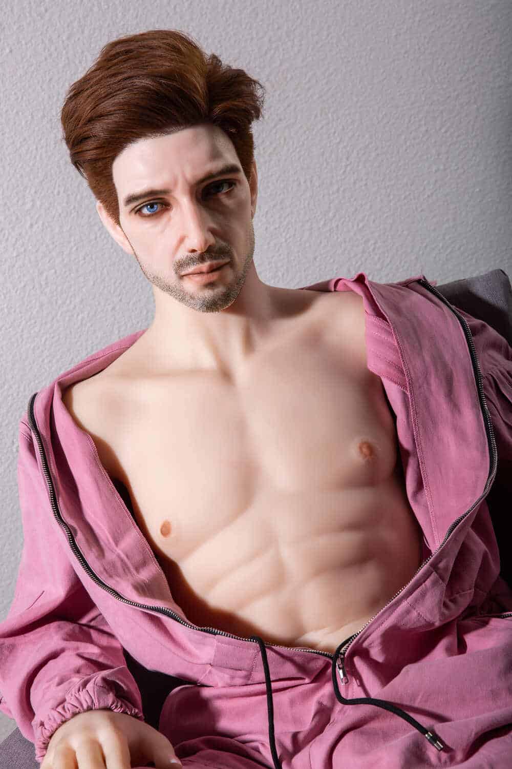 175cm/5ft9 Male Silicone Head Sex Doll – Han - Image 11