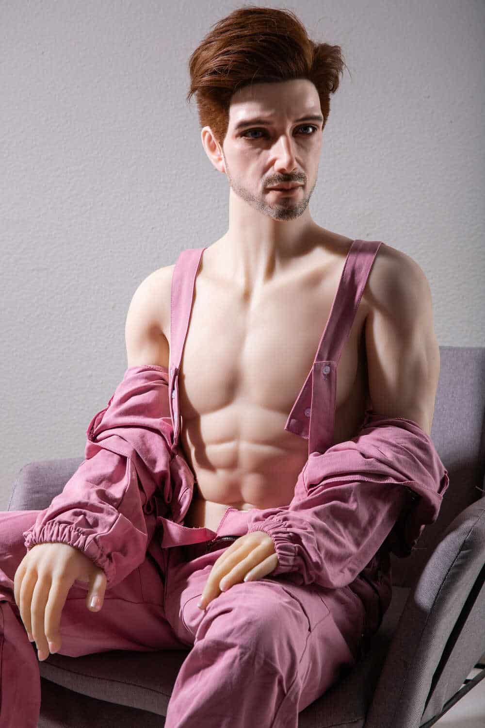 175cm/5ft9 Male Silicone Head Sex Doll – Han - Image 9