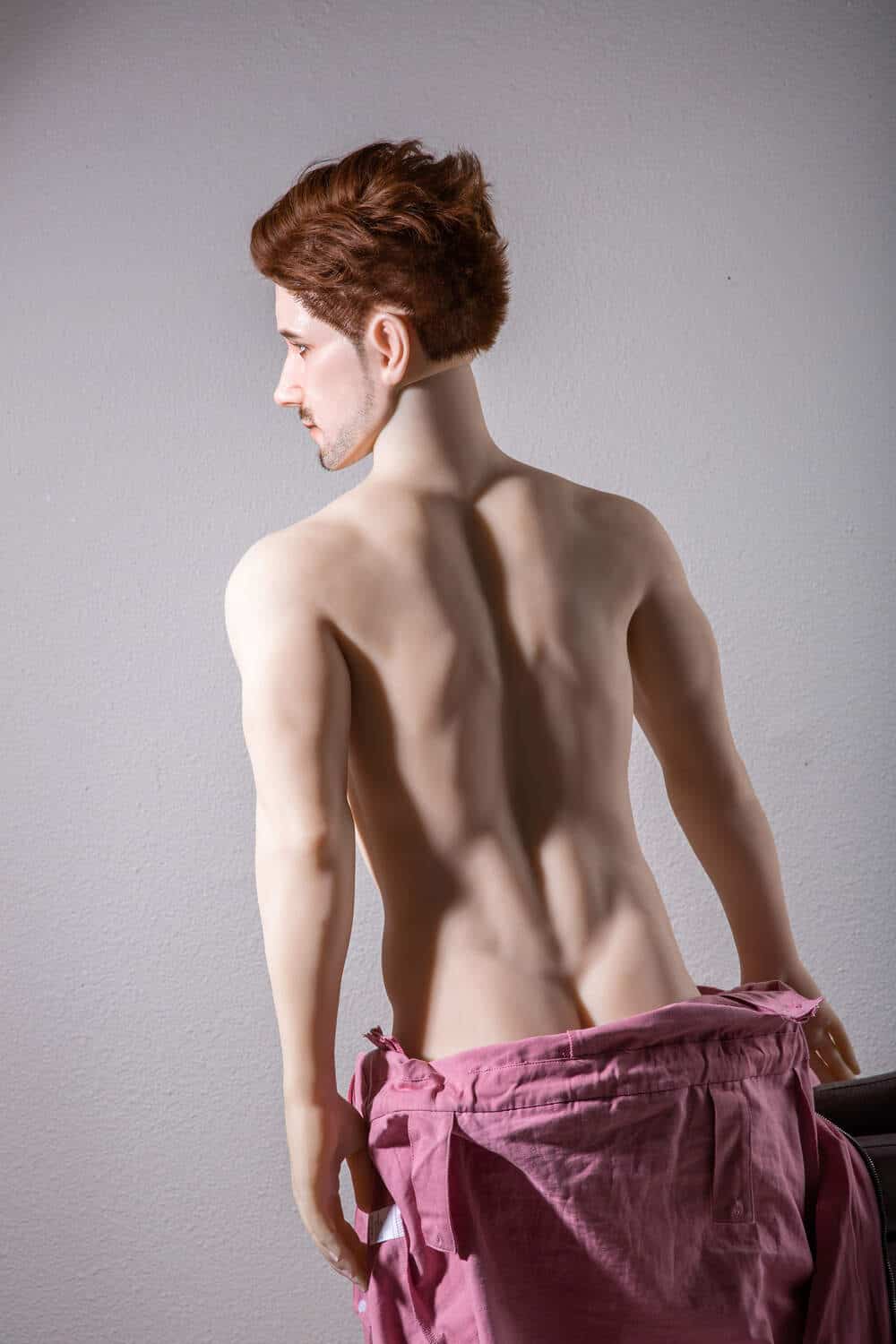 175cm/5ft9 Male Silicone Head Sex Doll – Han - Image 5