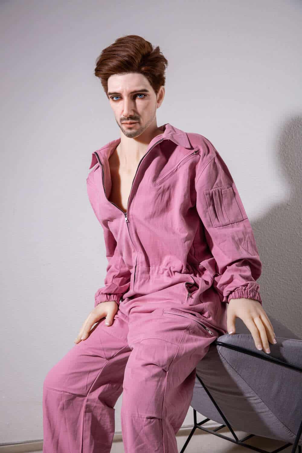 175cm/5ft9 Male Silicone Head Sex Doll – Han - Image 13