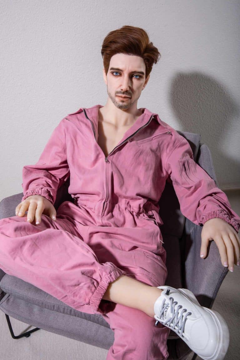 175cm/5ft9 Male Silicone Head Sex Doll – Han
