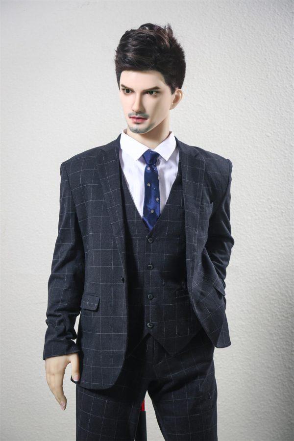 175cm/5ft9 Male Silicone Head Sex Doll – Zhou