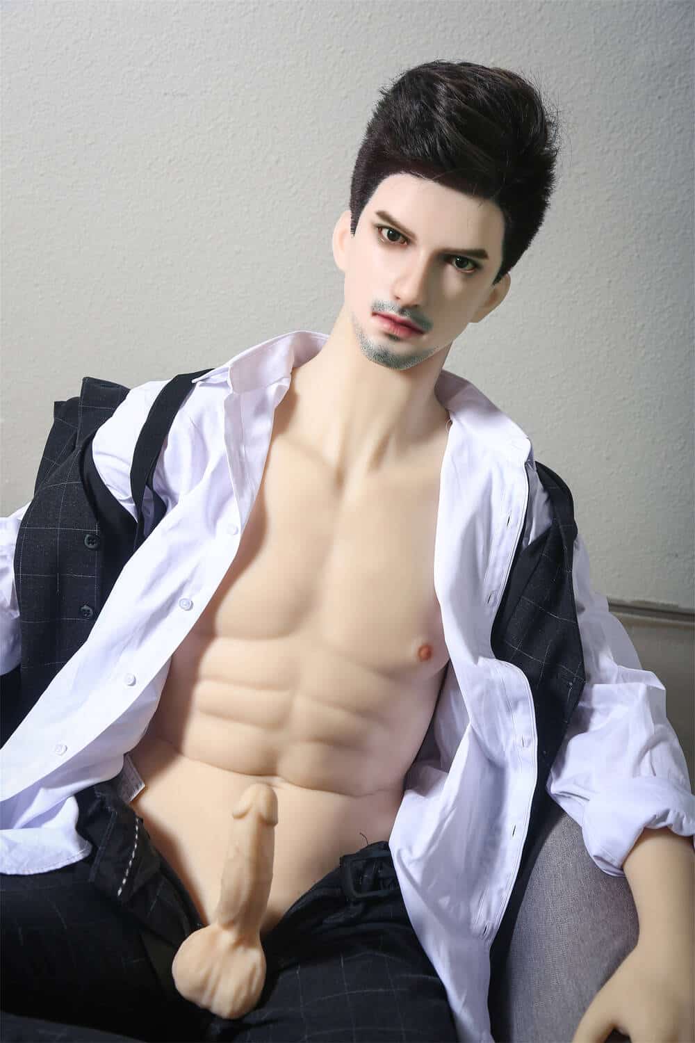 175cm/5ft9 Male Silicone Head Sex Doll – Zhou - Image 10