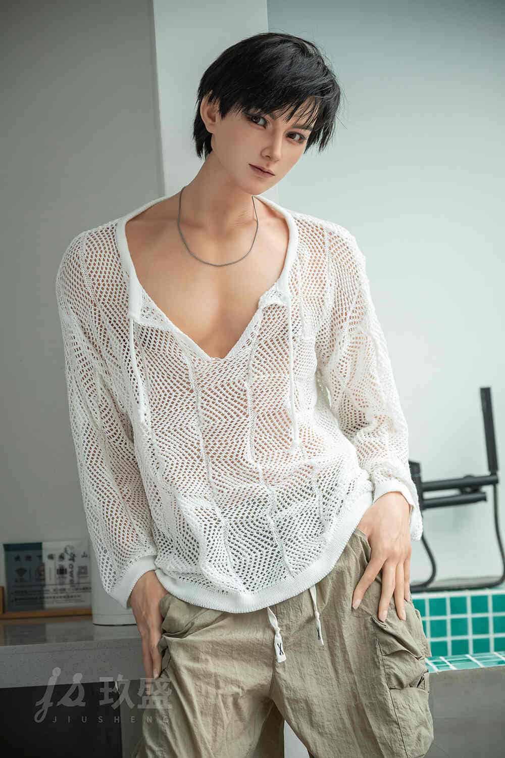 180cm/5ft11 Male Silicone Sex Doll – Gavin (Ultra-Light Version) - Image 9