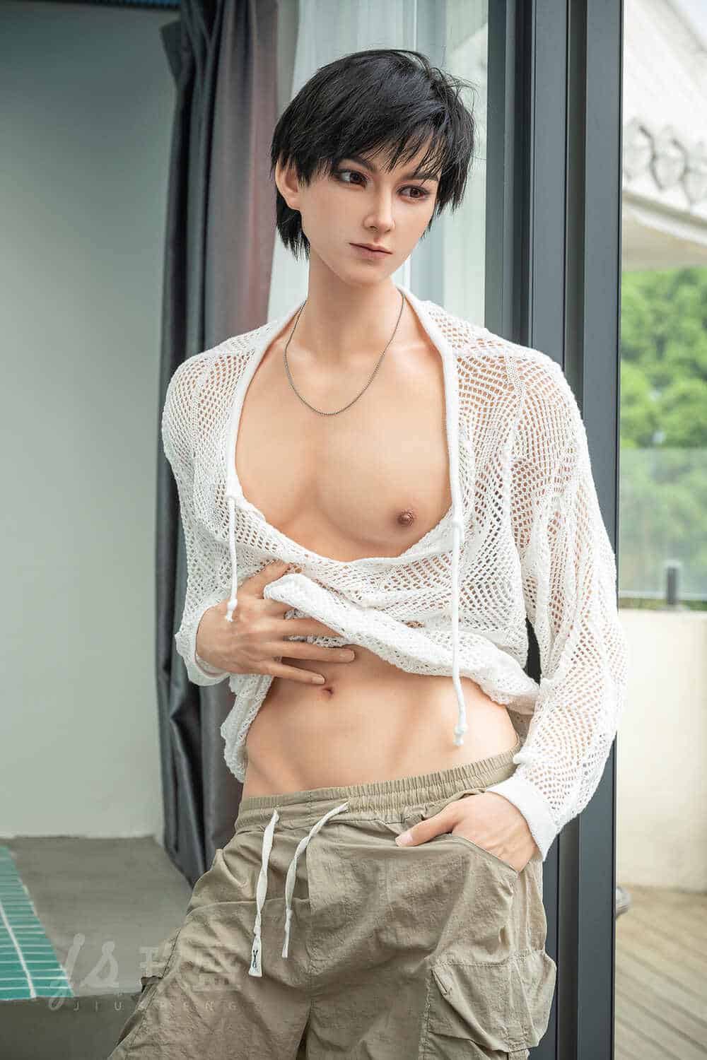 180cm/5ft11 Male Silicone Sex Doll – Gavin (Ultra-Light Version) - Image 10