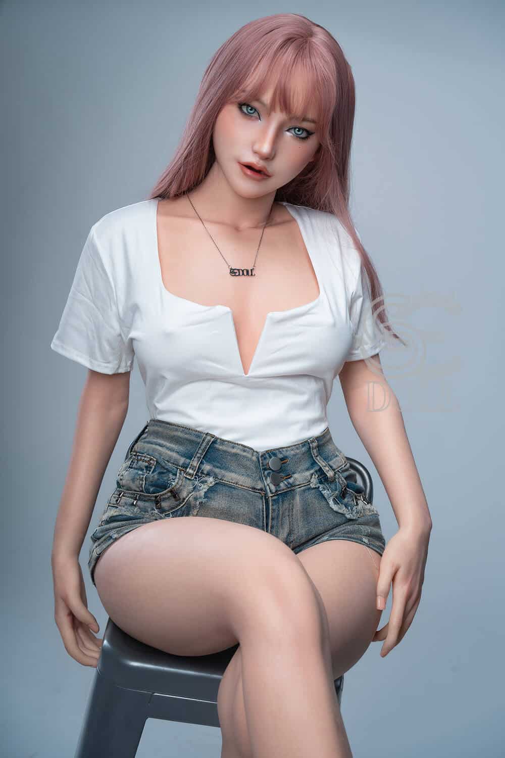 T160cm/5ft3 B-cup Silicone Sex Doll – Bridget.D (Real Skin Texture Version) - Image 12