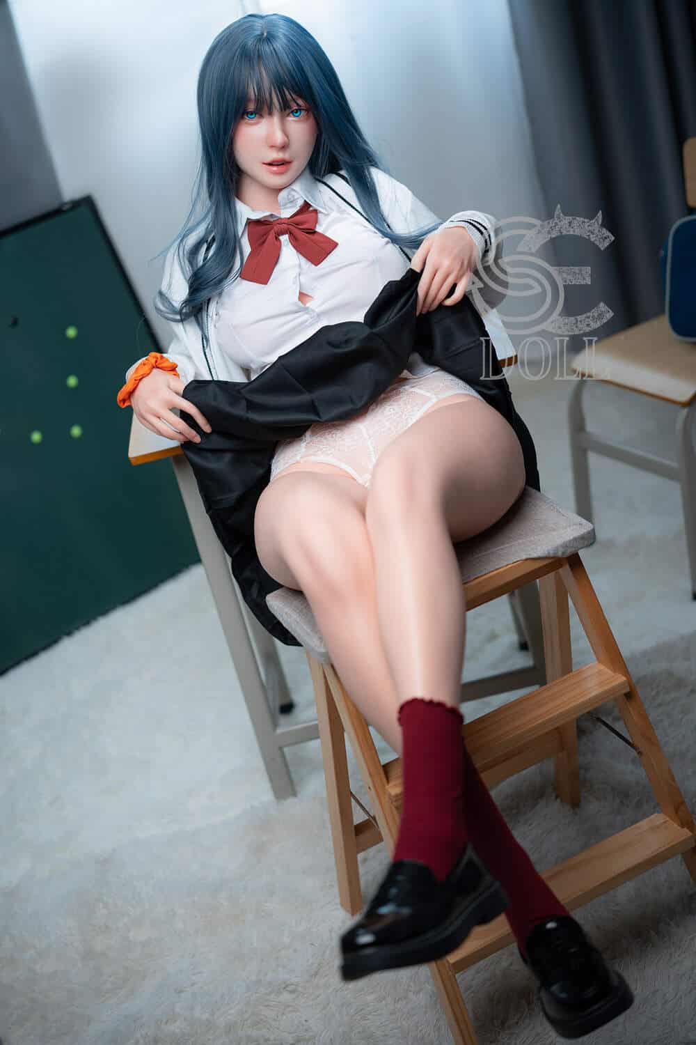 T160cm/5ft3 B-cup Silicone Sex Doll – Maya.A (Real Skin Texture Version) - Image 9