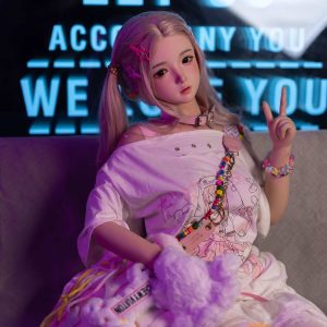 148cm/4ft10 C-cup Silicone Head Sex Doll – Xixi