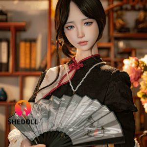 156cm/5ft1 E-cup Silicone Head Sex Doll – Jiang Xiaoli