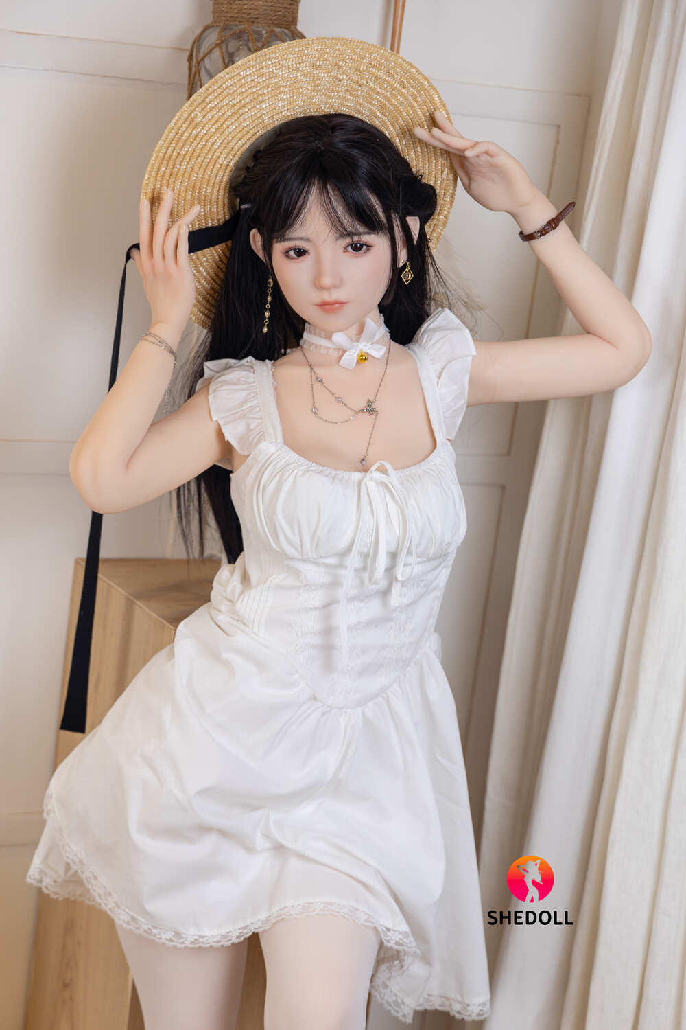 156cm/5ft1 E-cup Silicone Head Sex Doll – Xiao Fu - Image 11