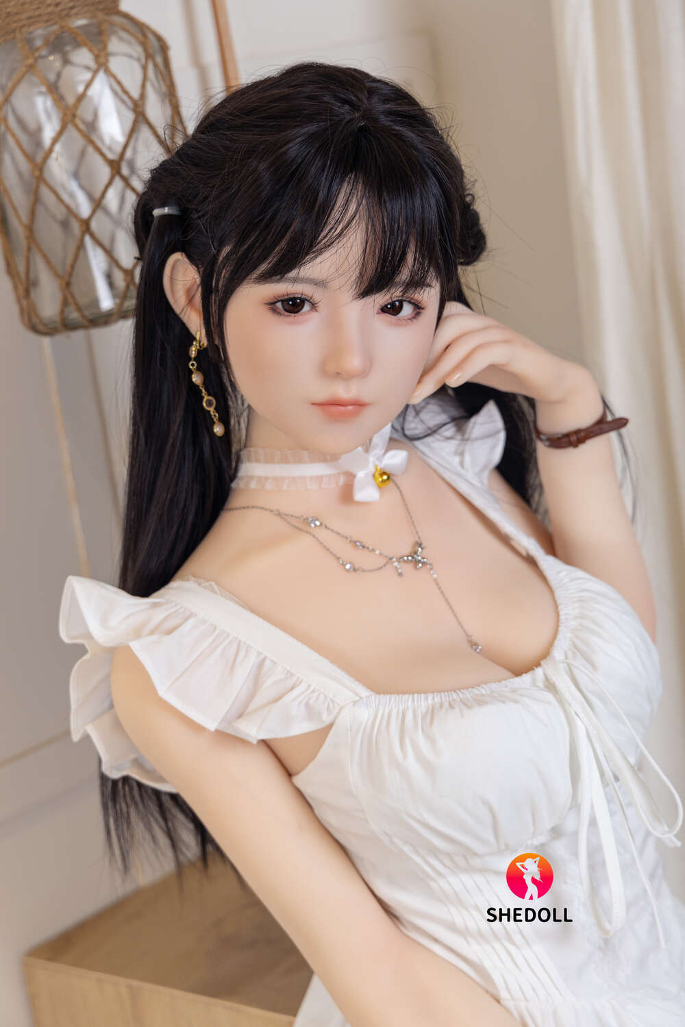 156cm/5ft1 E-cup Silicone Head Sex Doll – Xiao Fu - Image 12