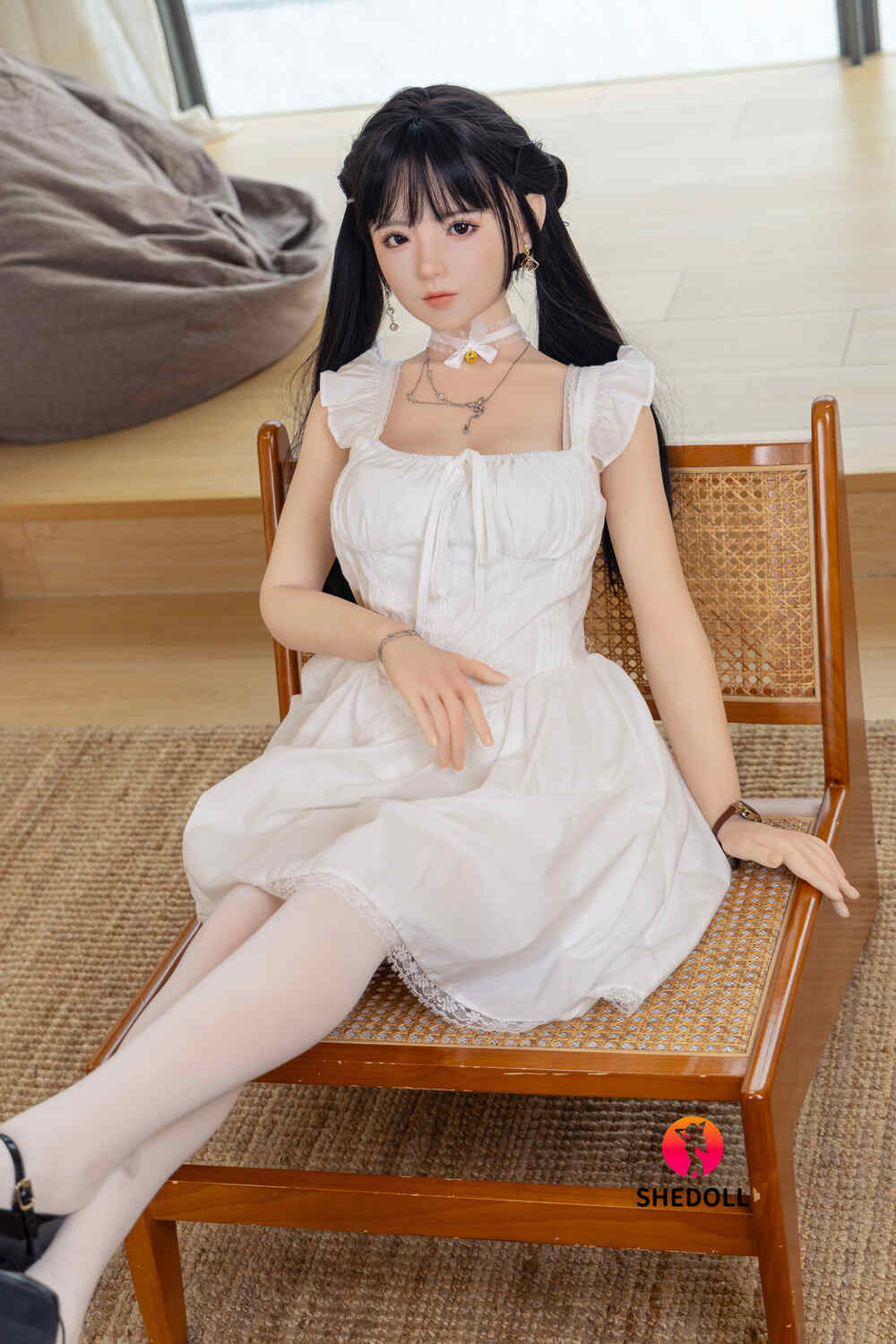 156cm/5ft1 E-cup Silicone Head Sex Doll – Xiao Fu - Image 6