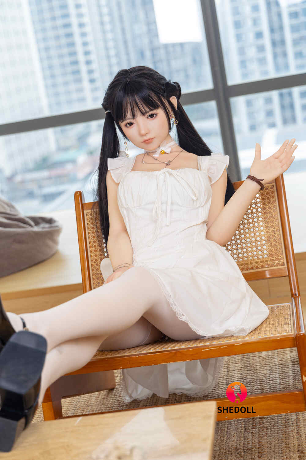 156cm/5ft1 E-cup Silicone Head Sex Doll – Xiao Fu - Image 7