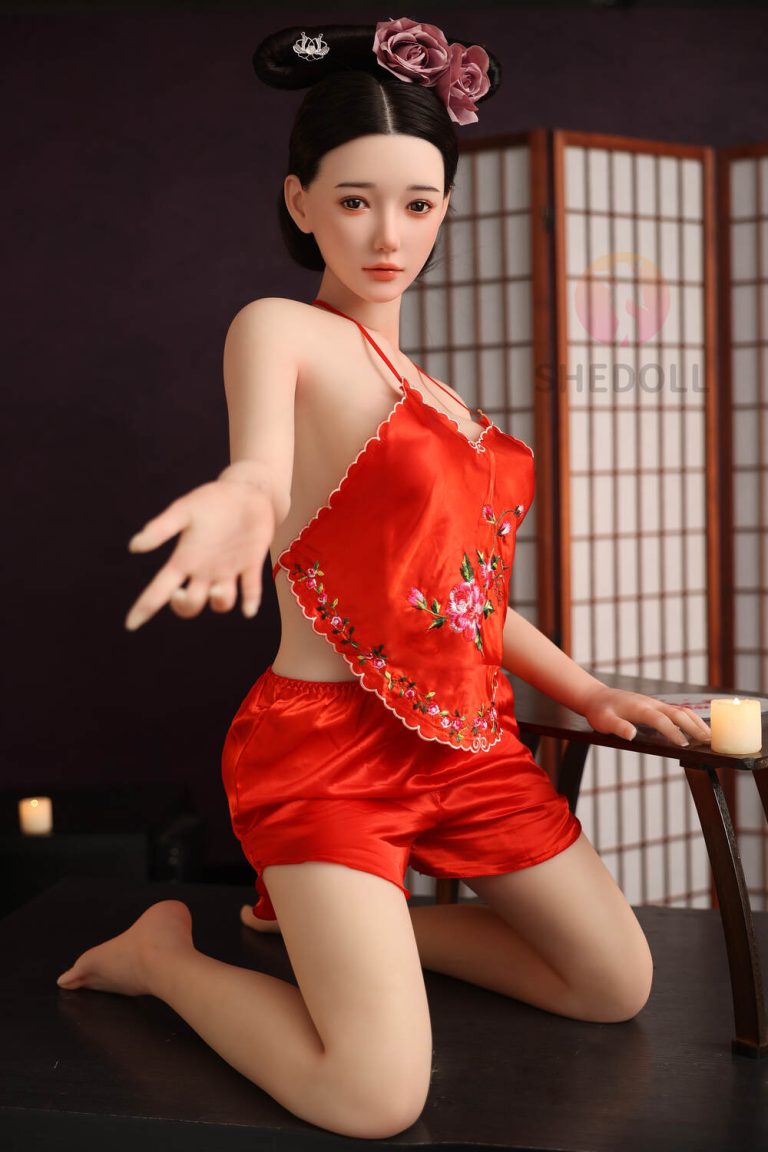 158cm/5ft2 C-cup Silicone Head Sex Doll – Ah Chu