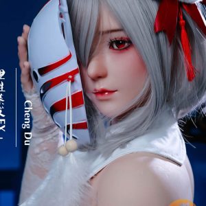 163cm/5ft4 H-cup Silicone Head Sex Doll – Gu Xiaoyu