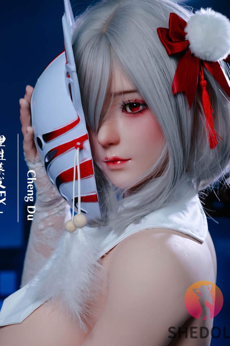 163cm/5ft4 H-cup Silicone Head Sex Doll – Gu Xiaoyu