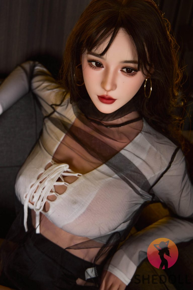 165cm/5ft5 E-cup Silicone Head Sex Doll – Su Yuenin